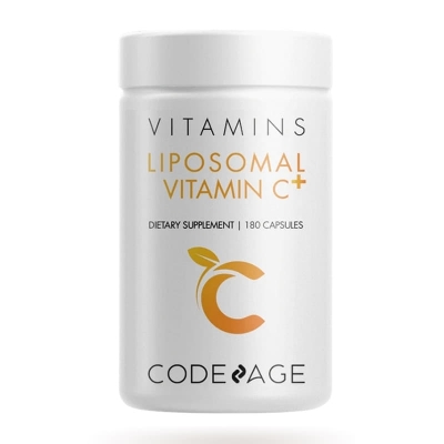 Viên Uống Trị Mụn Code Age Vitamins Liposomal Vitamin C+ Chống Oxy Hóa, Tăng Cường Miễn Dịch 180 Viên